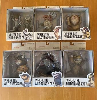 WHERE THE WILD THINGS ARE フィギュアセット Where the Wild Things Are 7 Figures set MEDICOM TOY Kaiju